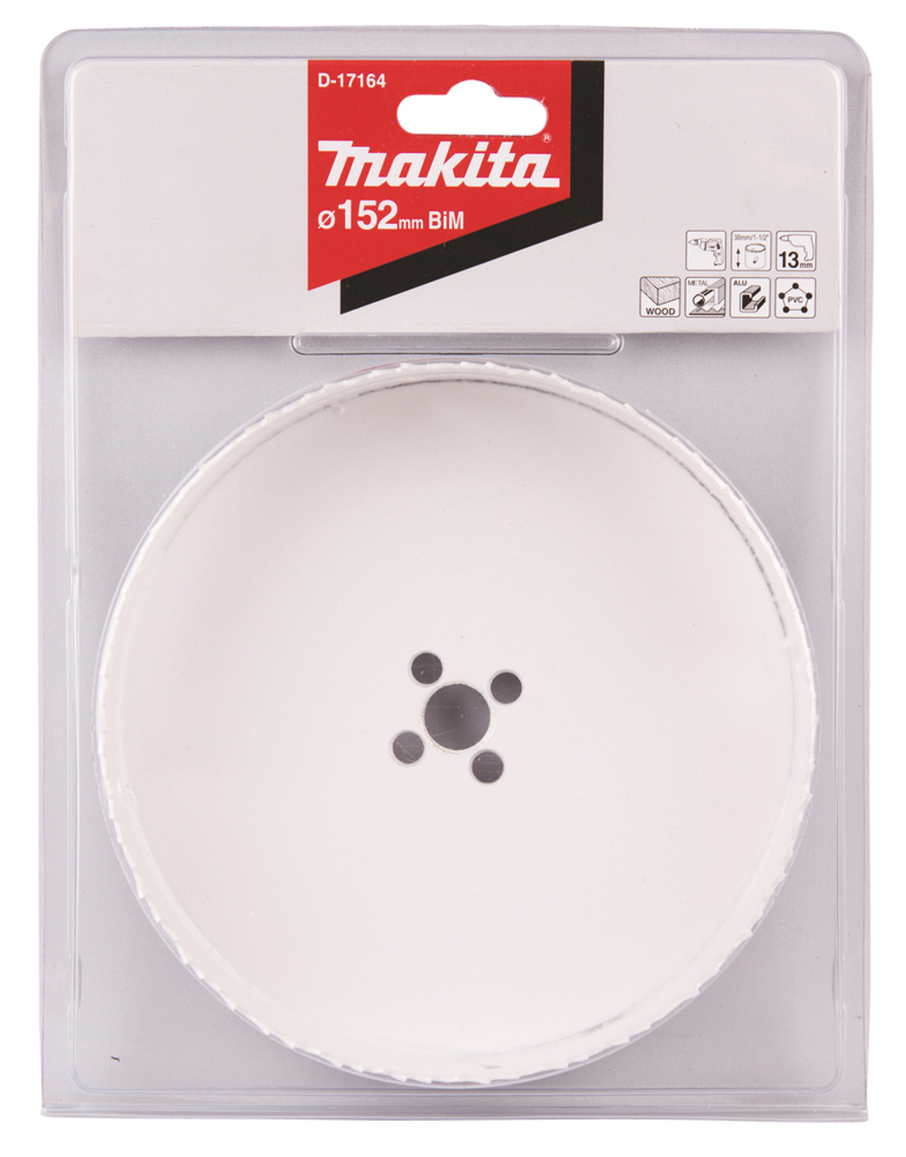 Коронка BI-M 152мм Makita D-17164 BiM O152 мм