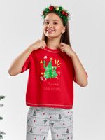 Костюм для девочки Праздник-1.1 Виотекс КРАСНЫЙ