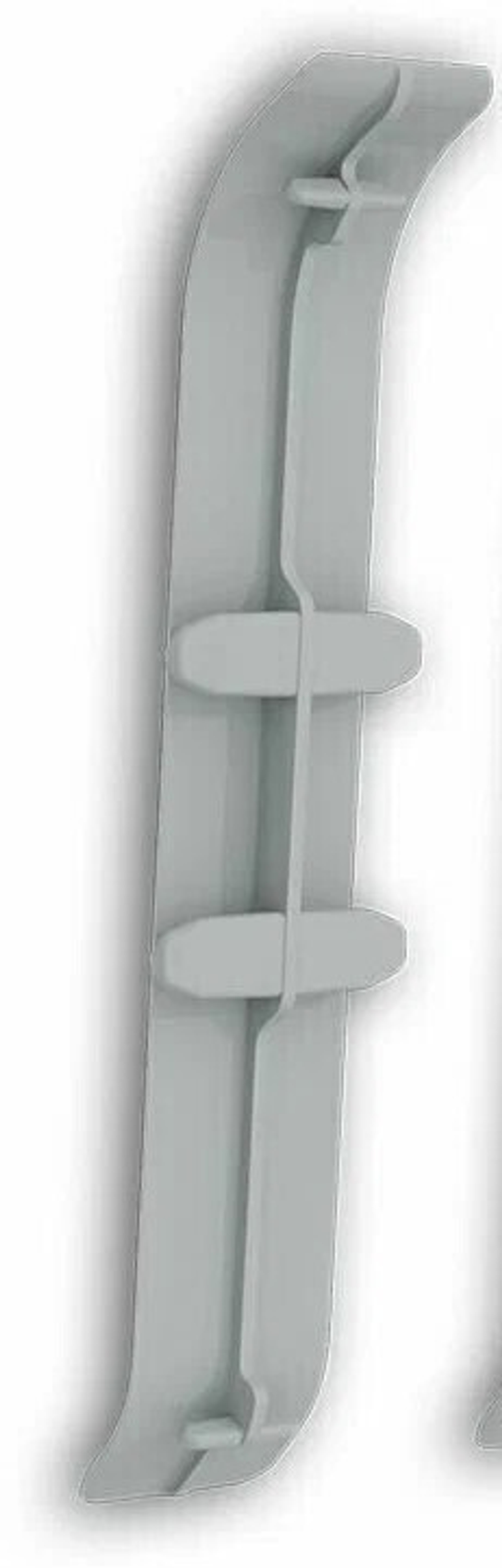 Соединитель для плинтуса 85мм "Деконика", 210 Дуб пепельный