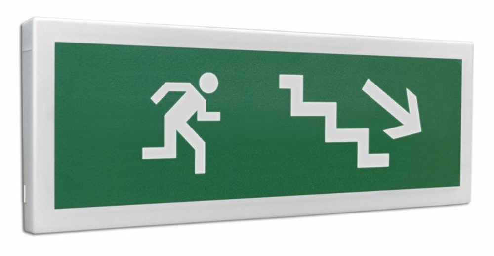 С2000 Р-ОСТ исп.10 Человек вправо вниз Оповещатель световой табличный адресный радиоканальный