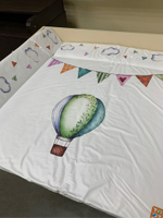 Пеленальный матрасик №2 Топотушки "Воздушные шары" (80*71 см.)