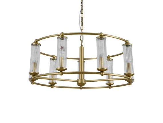 Люстра NEWPORT 3729/C brass