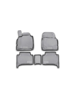 Коврики в салон для RENAULT Scenic (II, IIp) 2003-2009, 5 шт. (полиуретан) NLC.41.09.210