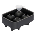 Форма для льда ice skull, графит