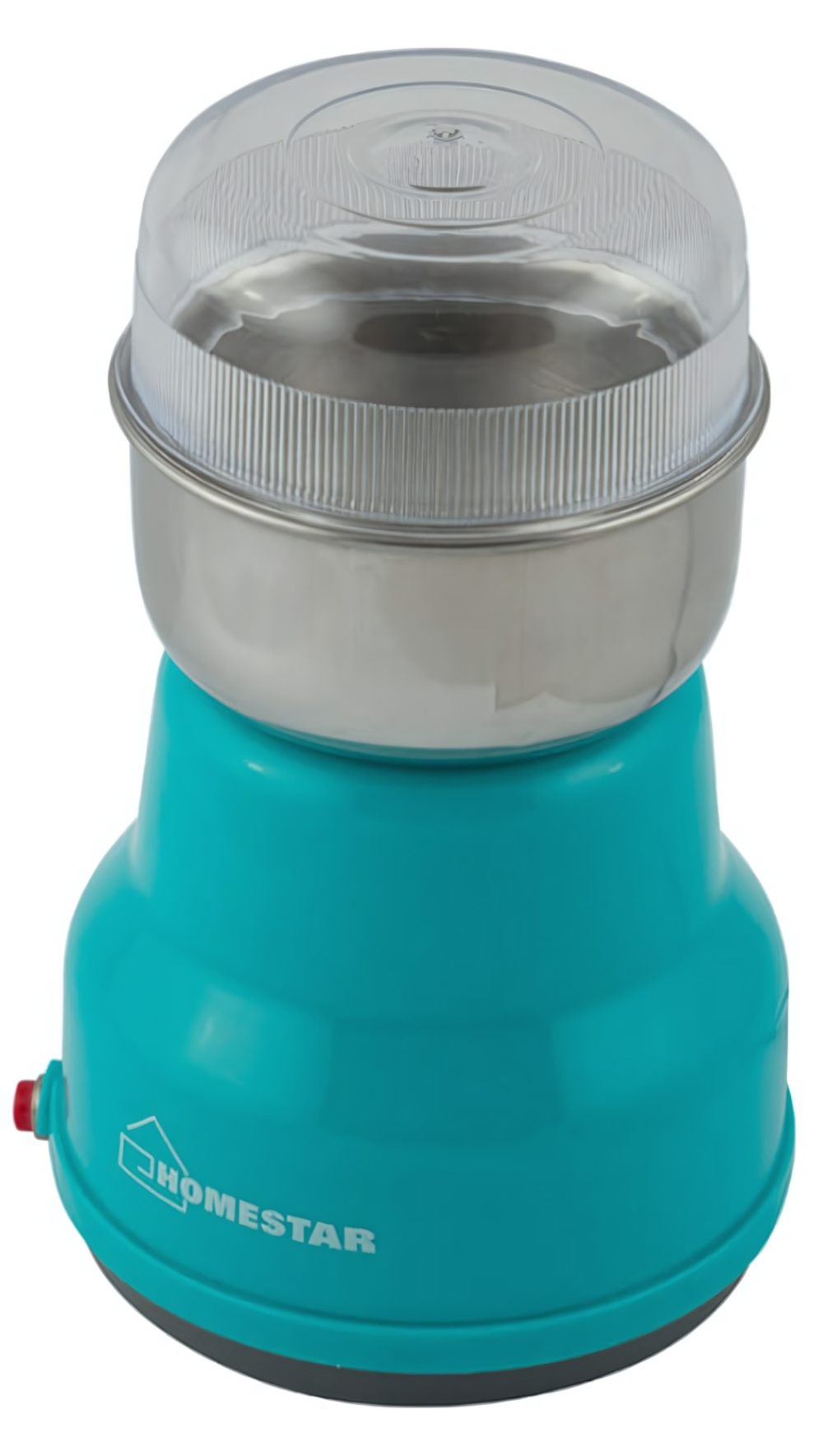 Кофемолка электрическая HOMESTAR HS-2001 5 чашек кофе, прозрачная крышка, 50 г, мощность 150 Вт,