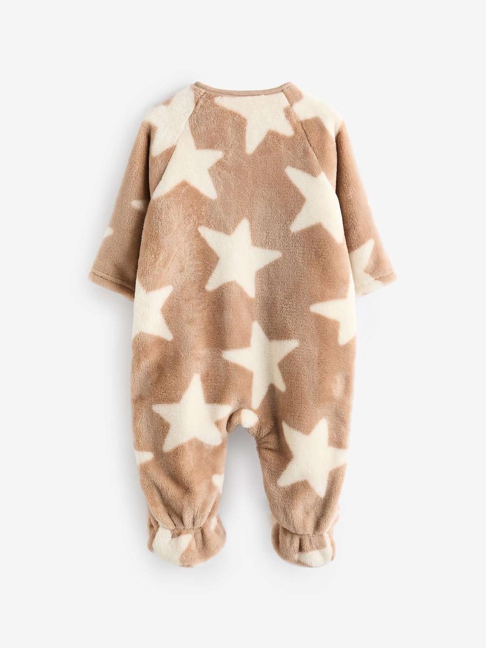 Комбинезон флисовый для малышей Next K79-526, Молочный, Коричневый