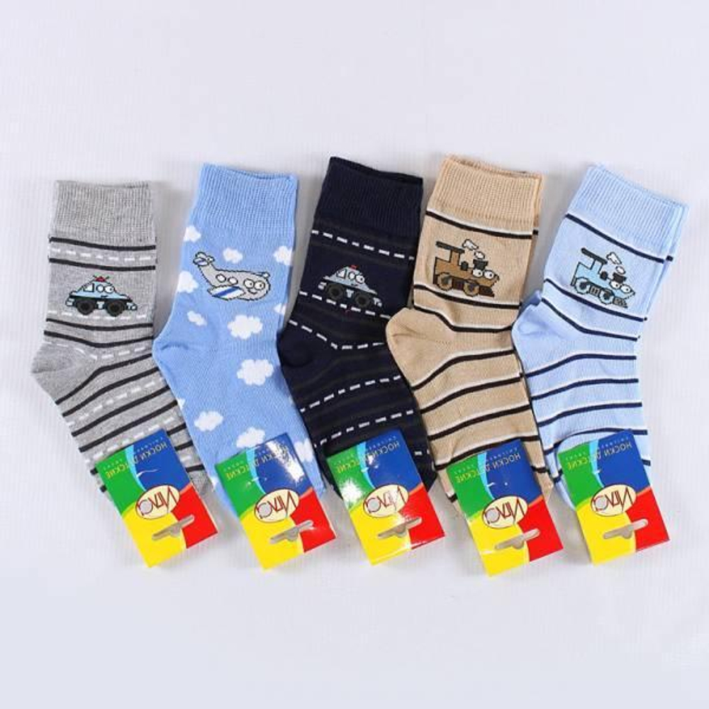 Носки д/мал, 169и, ассорт., 12р.. (Игла), 1 шт.