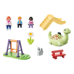 Playmobil - 1.2.3 Детская площадка 71157