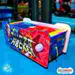 Аэрохоккей детский с тематическим оформлением «Боец», 151×76×65 см