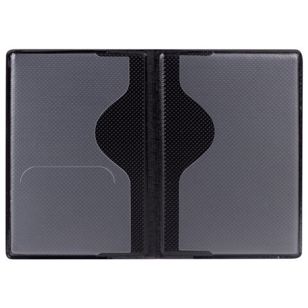 Обложка для паспорта STAFF, мягкий полиуретан, "Кошка", персиковая, 237615