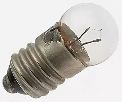 Лампа накаливания миниатюрная МН 6.3, по 10шт
