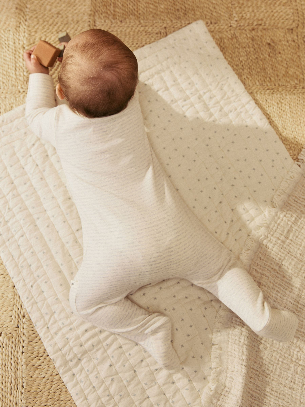 Комбинезон / Cлип для малышей Next AA5-959, 3 шт., Молочный