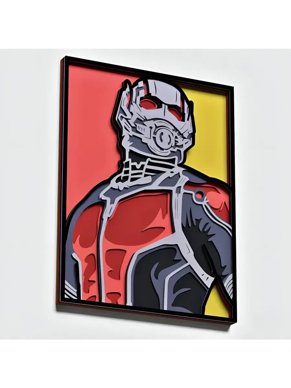 3D Картина по номерам из дерева Человек-муравей, 23x30 см