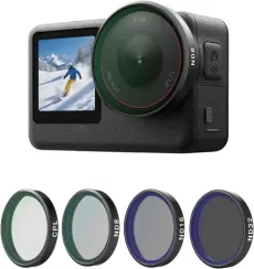 Набор фильтров Action Camera Filter (CPL+ND8/16/32) for DJI OSMO Action 6