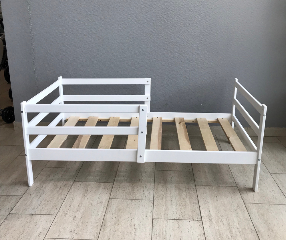 Кровать подростковая "Малютка Лайт" 160*80 см белый (СЧ)