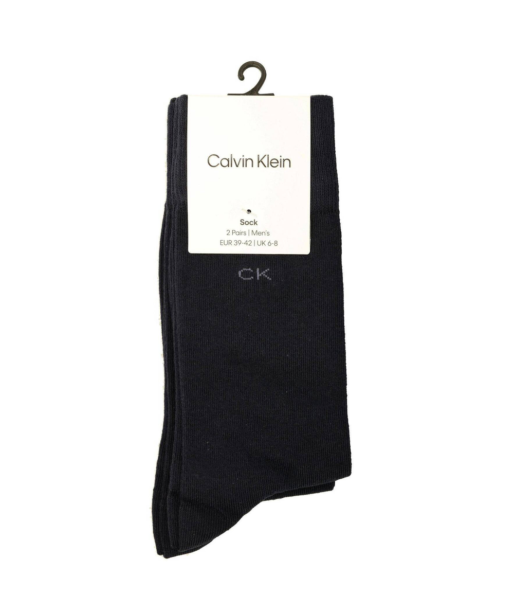 носки 2 пары Calvin Klein - темно-синий(701218631)