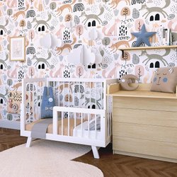 Кроватка детская Lillaland Lilla Aria белый