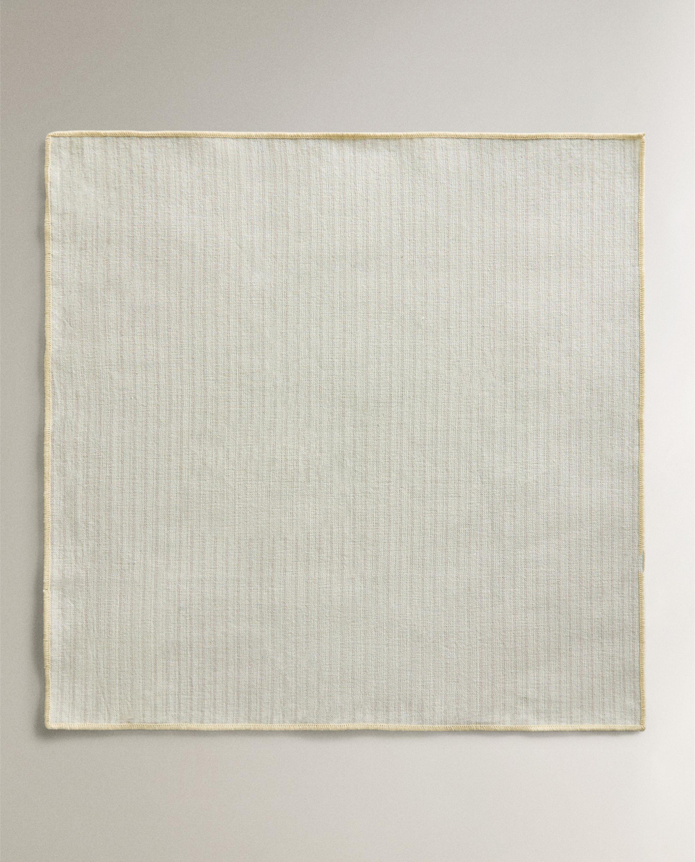 Zara Home столовая салфетка из хлопка, узор в полоску, 45 45 см (комплект 2 шт.) · 2286/022