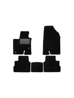 Коврики в салон для HAVAL Dargo 2022- кроссовер, 5шт. (текстиль) KLEVER0309901822110KH