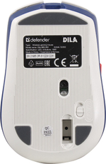 Defender Wireless Optical Mouse Dila <MM-282> (RTL)  USB 6btn+Roll  <52282>