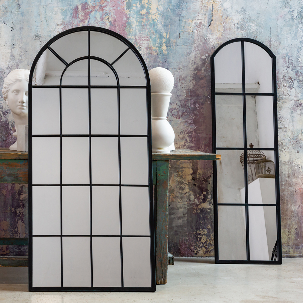 Настенное зеркало Объект мечты Виндзор блэк