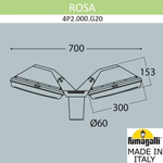 Фонарь на столб Fumagalli GUIZEPPE 4P2.000.G20.LYF1R
