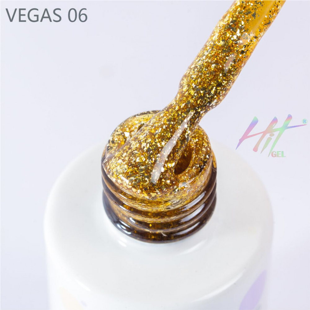 Гель-лак ТМ "HIT gel" №06 Vegas, 9 мл