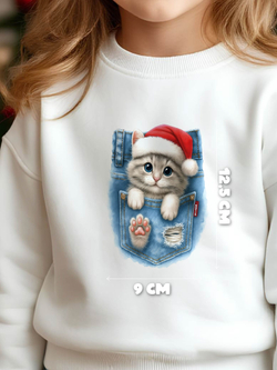 Термонаклейка на одежду с волком