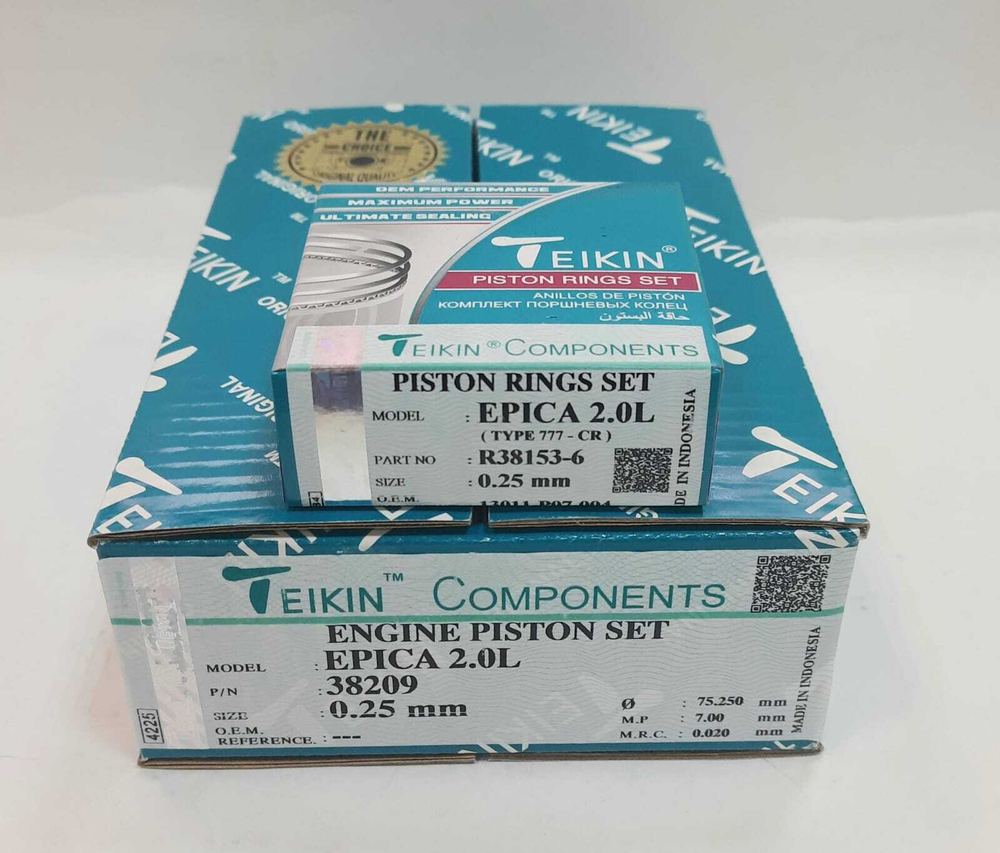 Поршни с кольцами +0.25 X20D1 Teikin