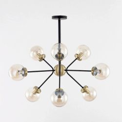 Citilux Планета CL105295 Люстра на штанге Бронза