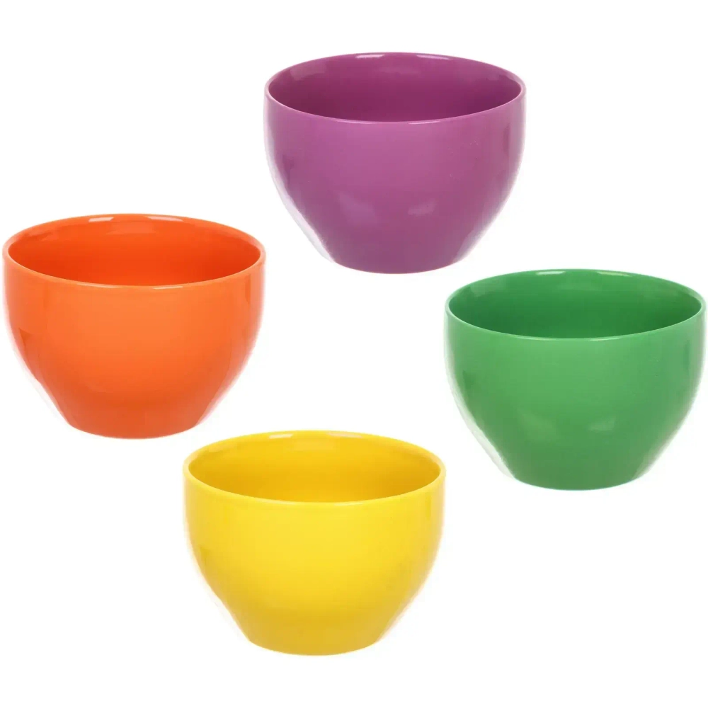 Бульонница керамическая 650мл «Ассорти», цвета микс