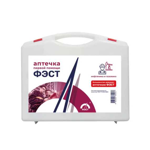 Аптечка первой помощи "ФЭСТ" для нефтяника и газовика (футляр-полистирол)