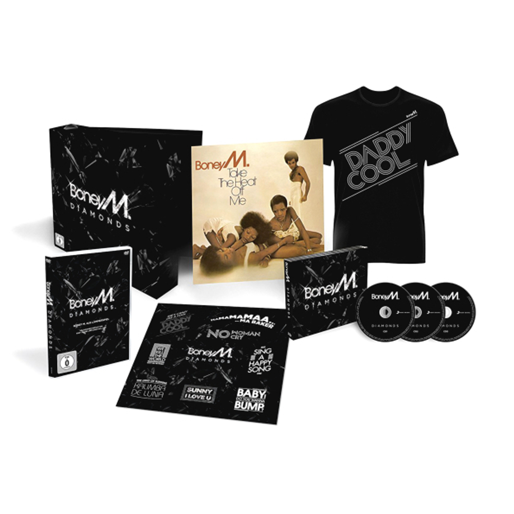 Boney M. / Diamonds (40th Anniversary Edition)(3CD+DVD+LP+T-Shirt)