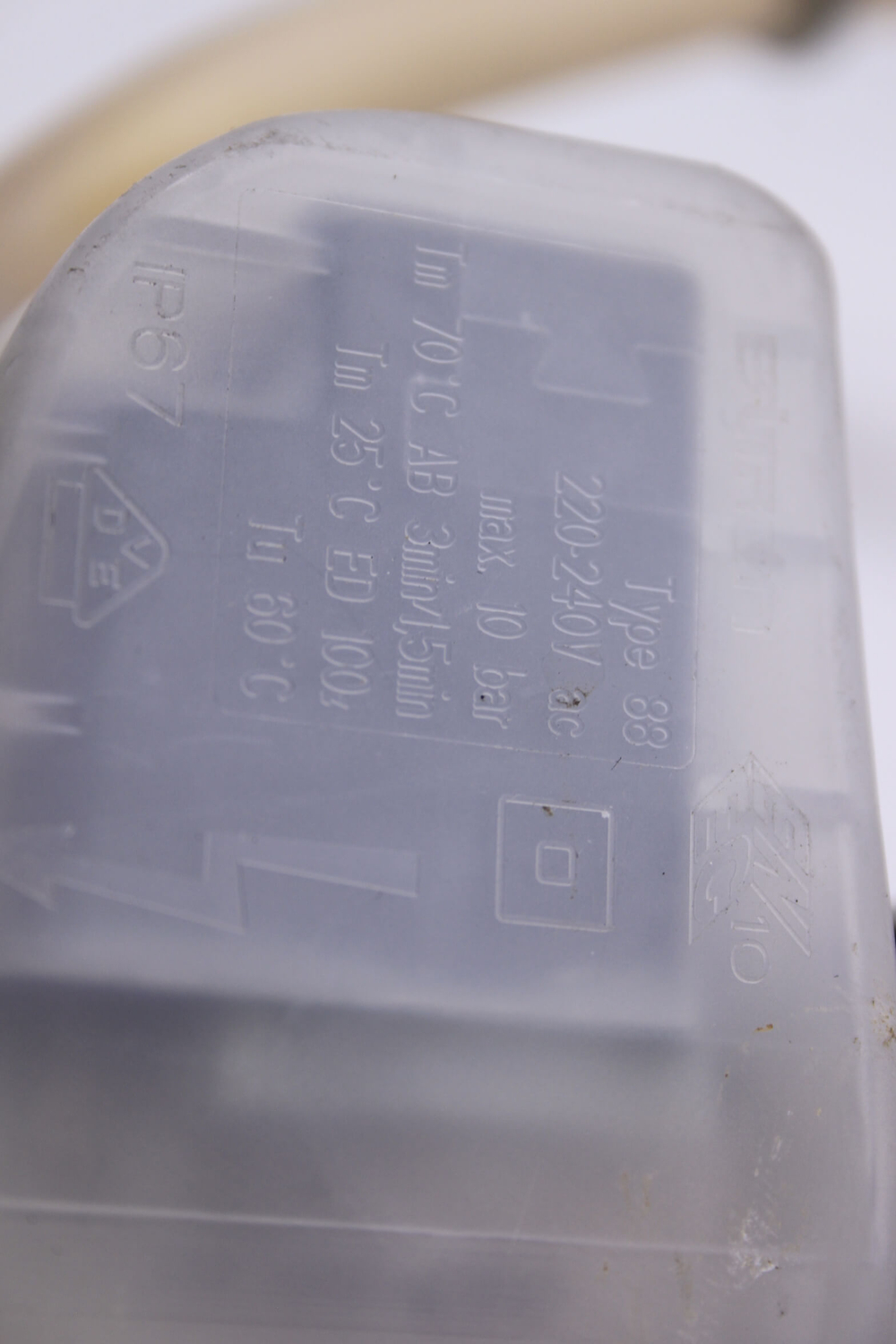 Заливной шланг (Аквастоп) для посудомоечной машины Bosch,Siemens,Neff 9001189360