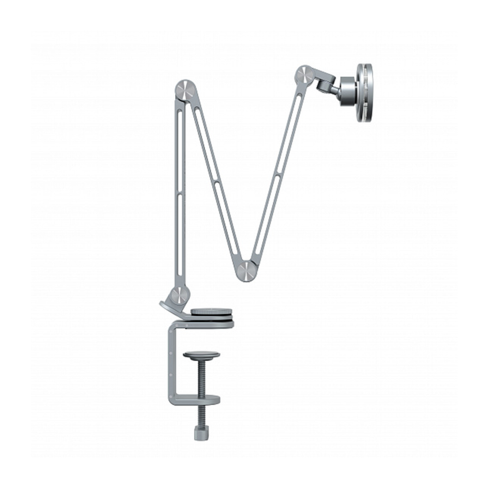 Регулируемый складной настольный держатель MagSafe с зажимом Magssory Arm для iPhone или iPad Держатель из алюминиевого сплава с шестью шарнирами