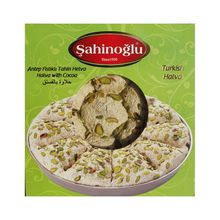 Халва SAHINOGLU кунжутная с фисташкой 350 гр