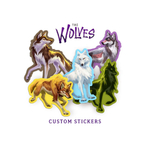 (Сбор) The Wolves Promo Sticker Sheet