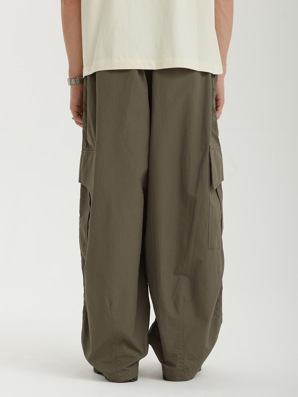 Мужские Брюки Ripstop Cargo Shirring Balloon