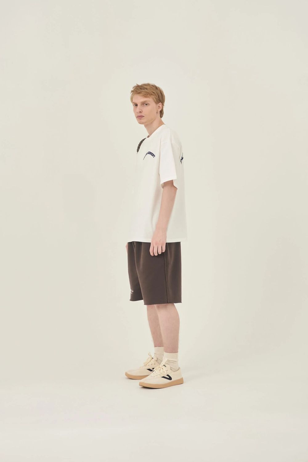 Шорты Called a Garment Rocks peach cotton моро