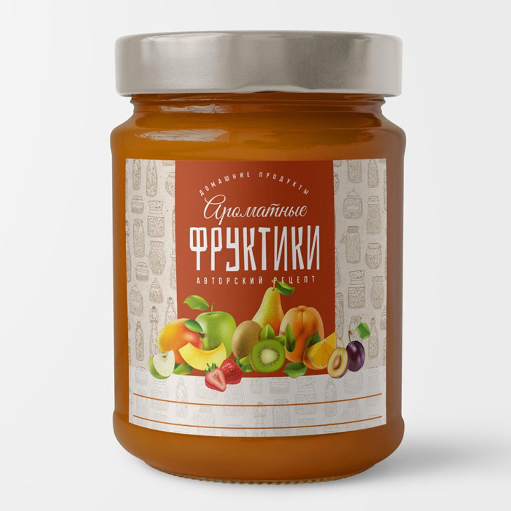 Этикетки &quot;Ароматные фруктики&quot;, 50 шт