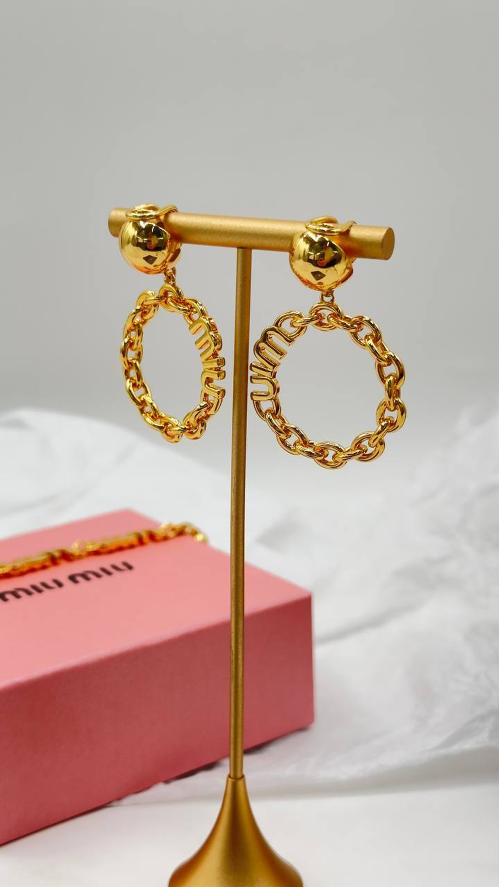 Серьги MIU MIU