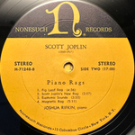 Scott Joplin, Joshua Rifkin - Piano Rags (США 1970г.)