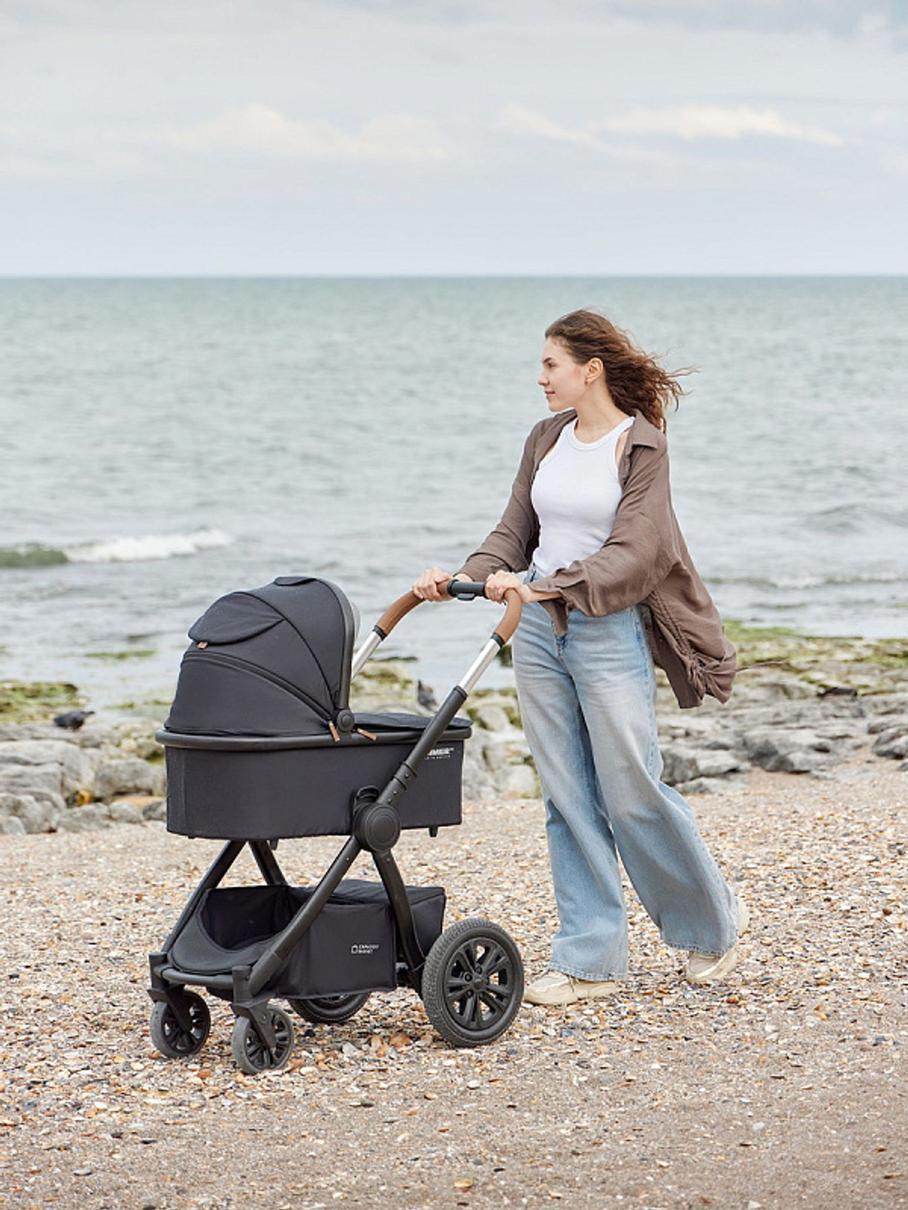 Детская коляска Happy Baby Mommer Pro 2 в 1 Black
