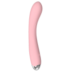 Розовый гибкий силиконовый вибратор Secwell Vibrating Massager SW3014P