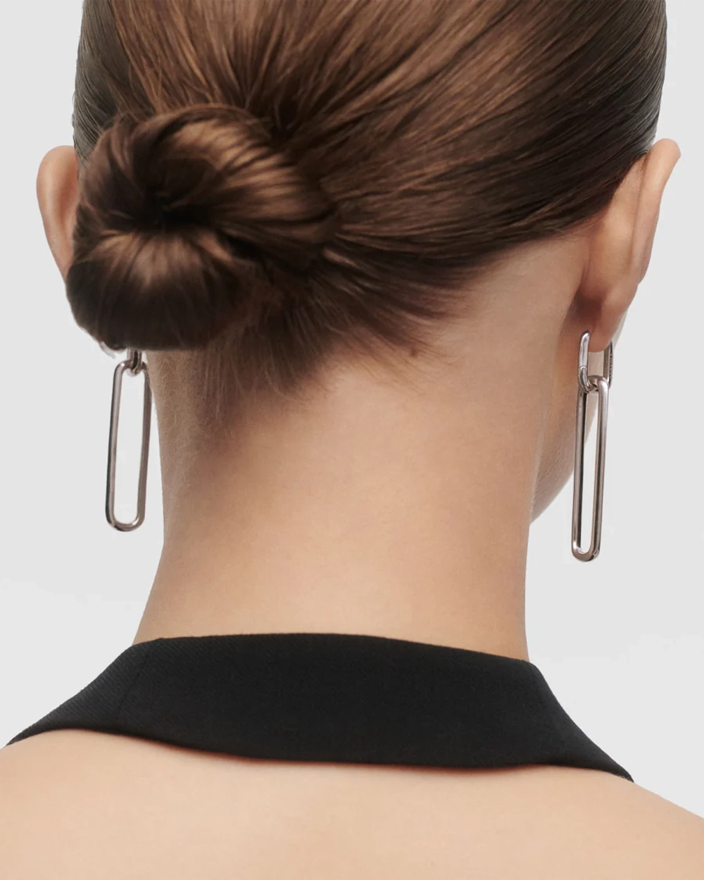 Серьги Drop Серебро 925 пробы покрытое родием