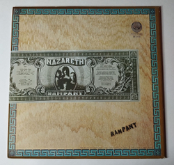 Винтажная виниловая пластинка LP Nazareth Rampant (Japan 1978) (No Obi) Shapes Of Thing BT-5184