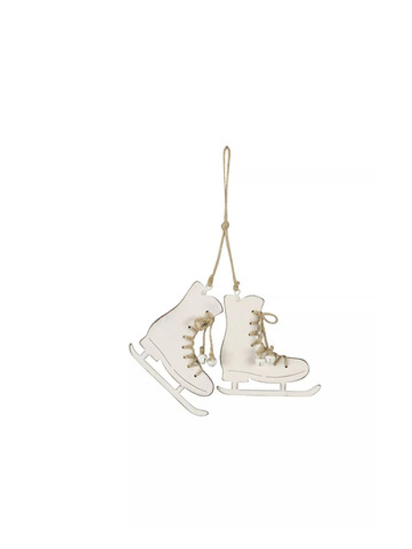 Декор подвесной новогодний "Коньки" 11x10,5 см +15 см подвес