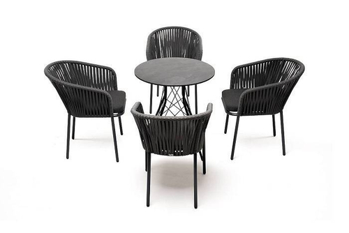 "Конте" обеденная группа на 4 персоны, круглый стол