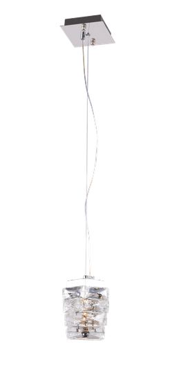 2505R/12W CHR+CL (1/10) Люстра NW (6W)