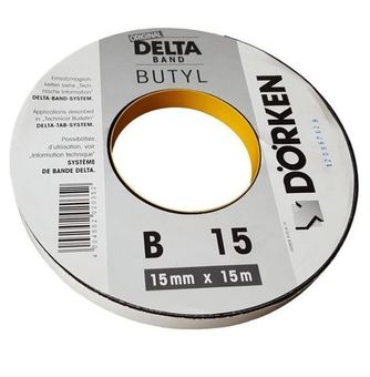 Гидроизоляционная лента Doerken Delta-Butyl-Band B 15